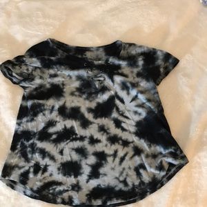 Tie-dye T-shirt in kids